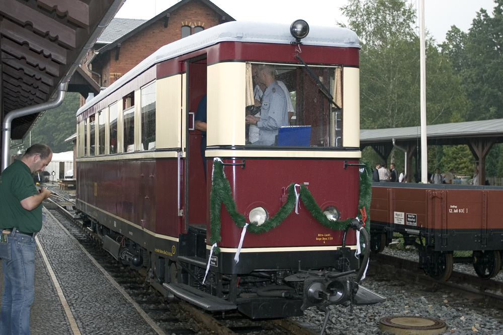 Nach 43 Jahre, erster Fahrplantag für VT 137 322