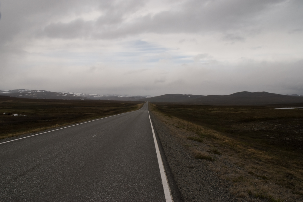 nach Alta auf dem Weg zum Nordkapp