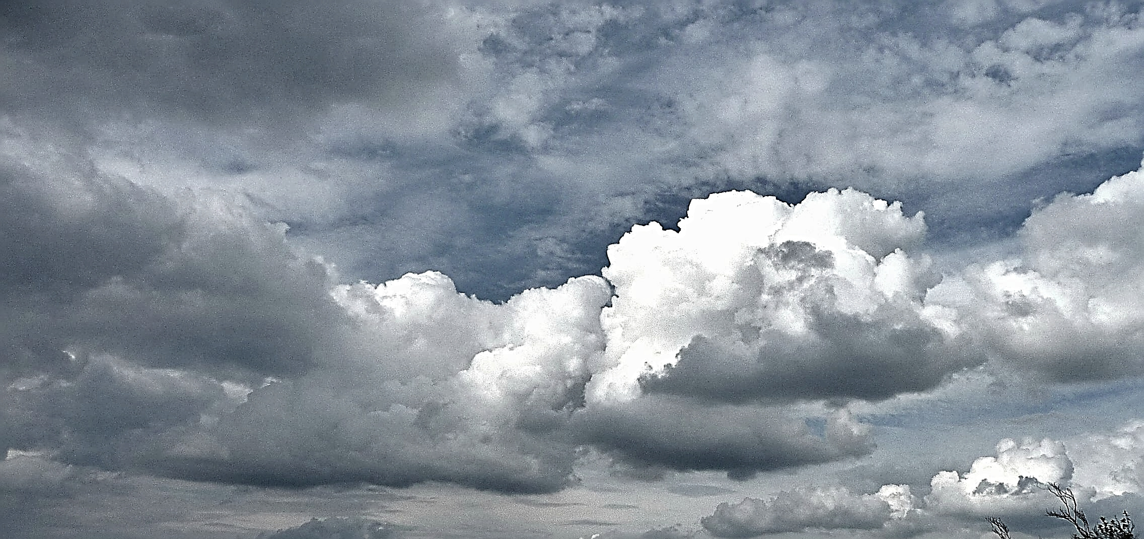 Nach Cumulus kommt Regenguß