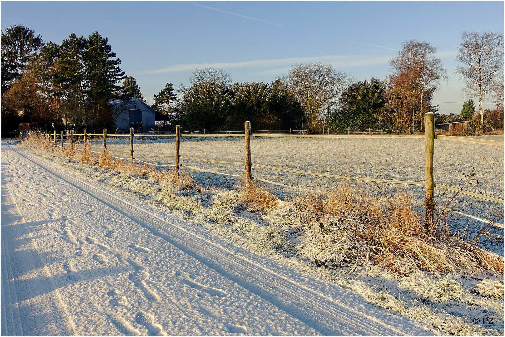 Nach dem 2. Schneefall ...