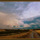 Nach dem abendlichen Sommergewitter