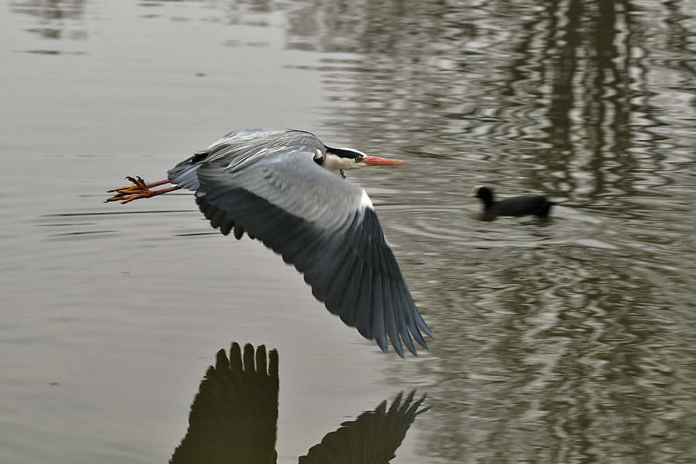 nach dem Abflug