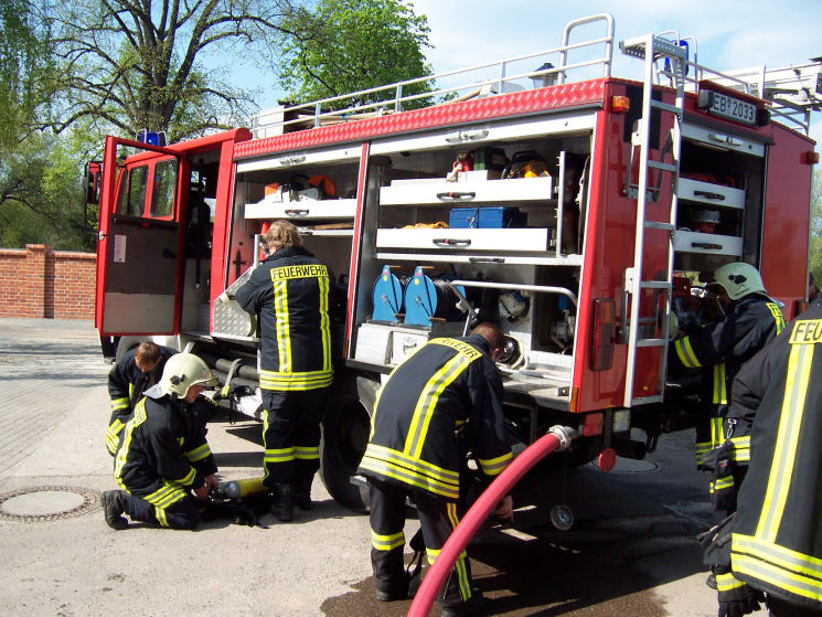 Nach dem Einsatz....