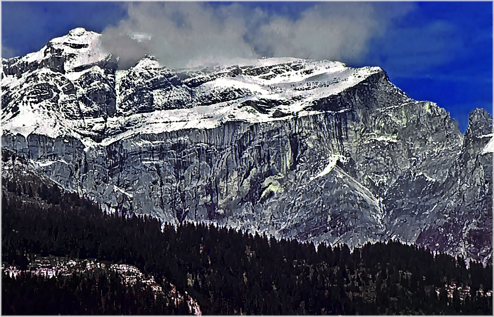 Nach dem ersten Schneeschauer