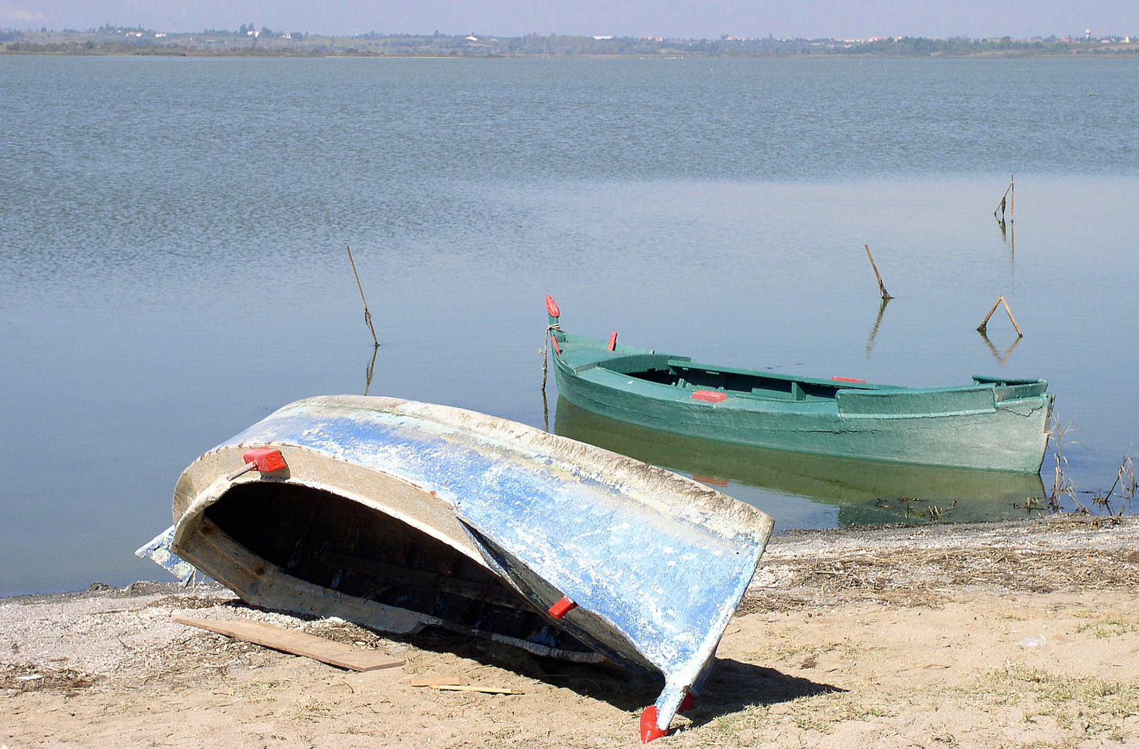 nach dem Fang - am Étang de Canet-Saint-Nazaire