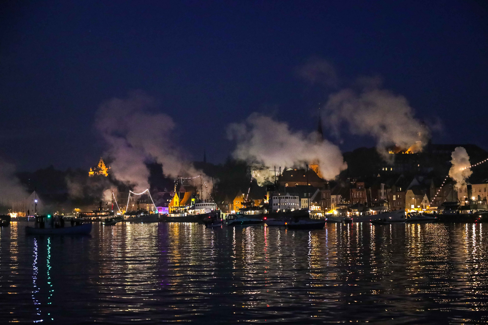 Nach dem Feuerwerk