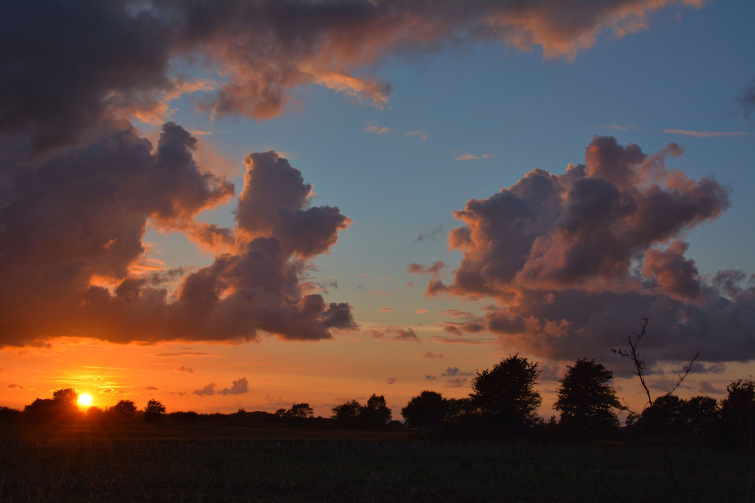 nach dem Gewitter...