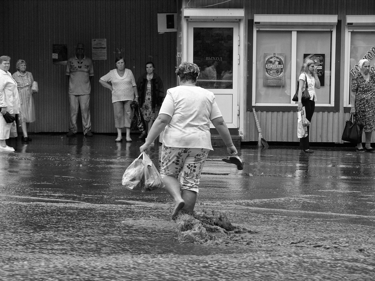 Nach dem Gewitter