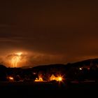 Nach dem Gewitter - Wetterleuchten - 