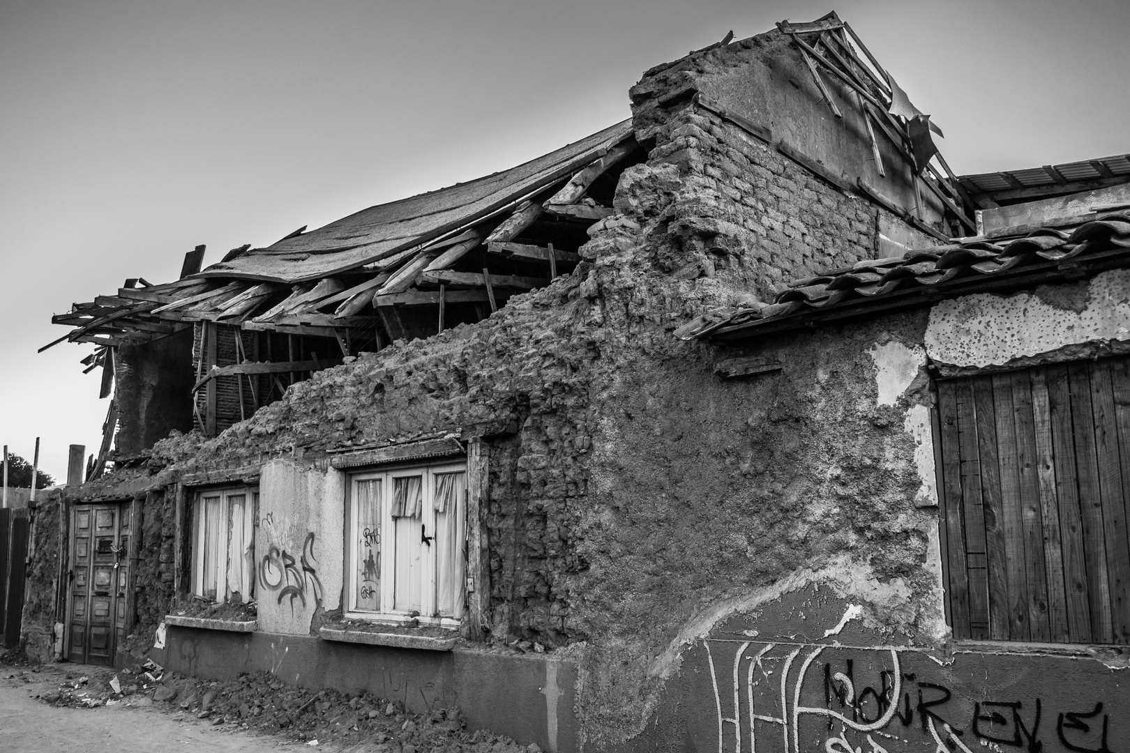 Nach dem großen Beben..., Talca, Chile