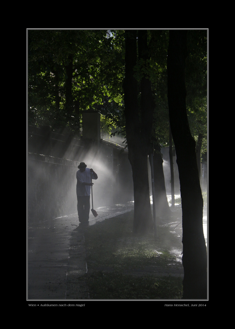 Nach dem Hagel