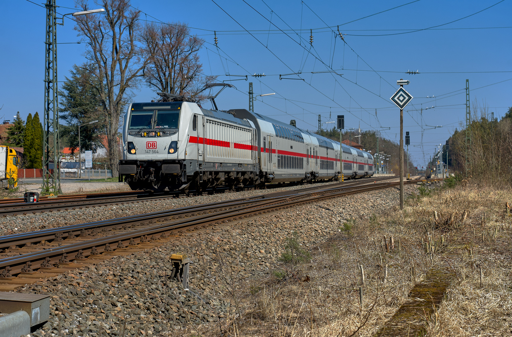 Nach dem IC sollte sie planmäßig kommen