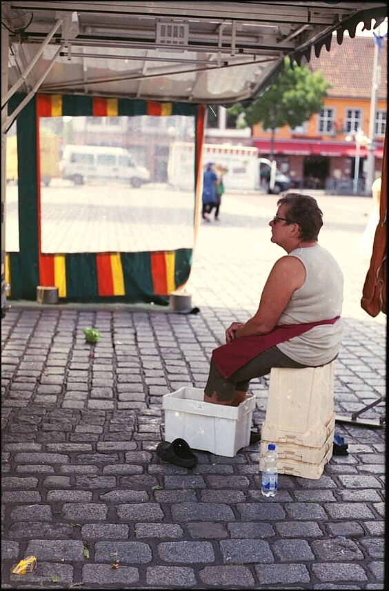 Nach dem Markt