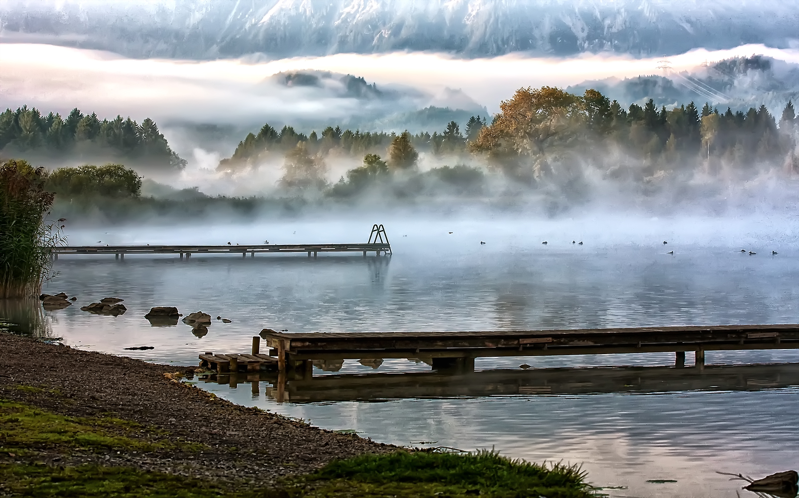 Nach dem Nebel.....