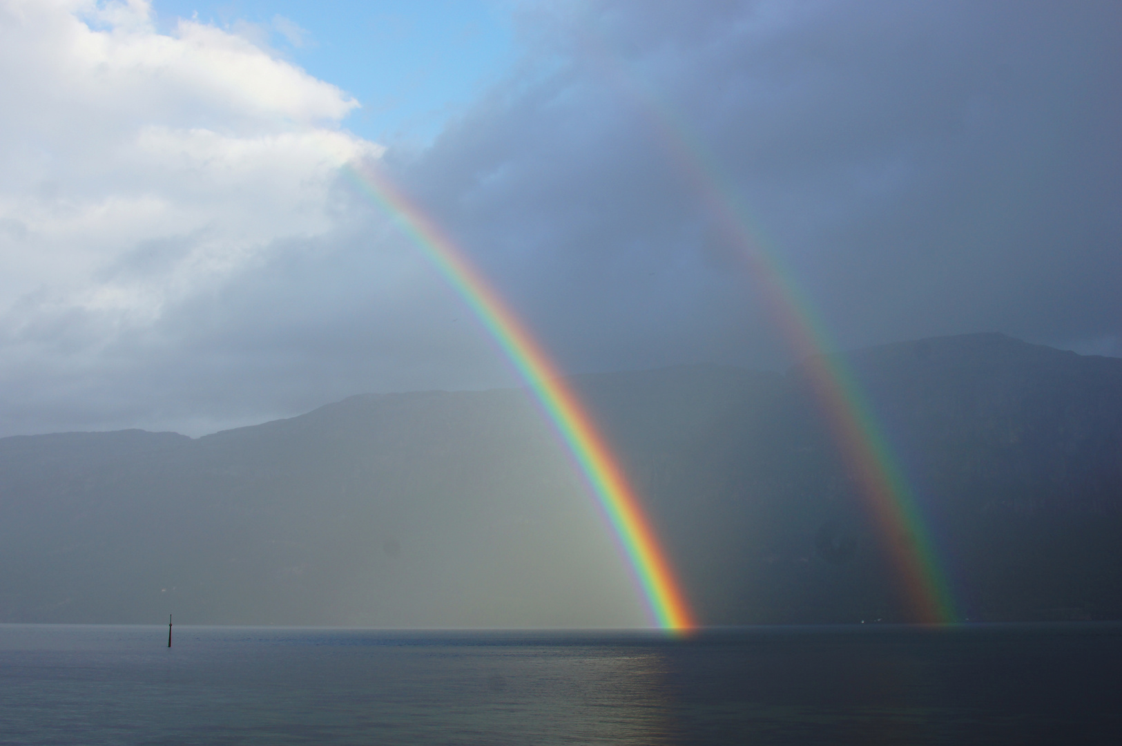 Nach dem Regen am Hardangerfjord