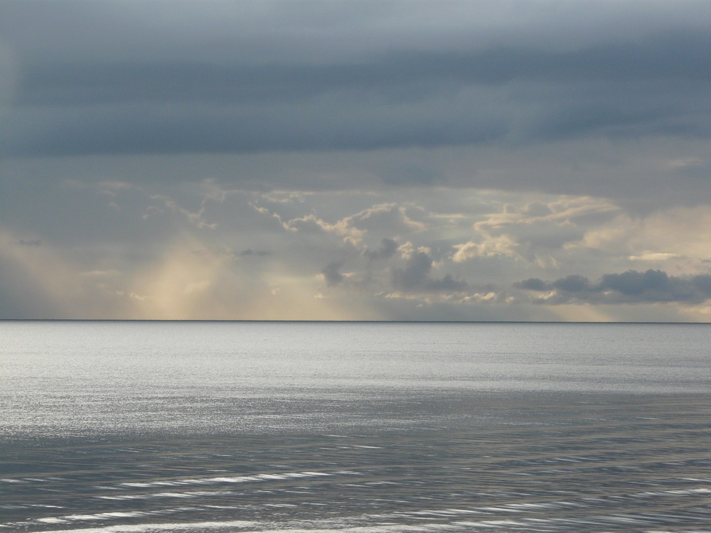 nach dem Regen... / an der Rigaer Bucht