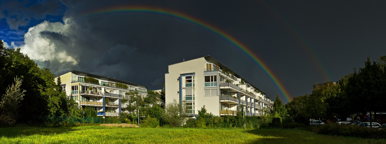 Nach dem Regen der Bogen