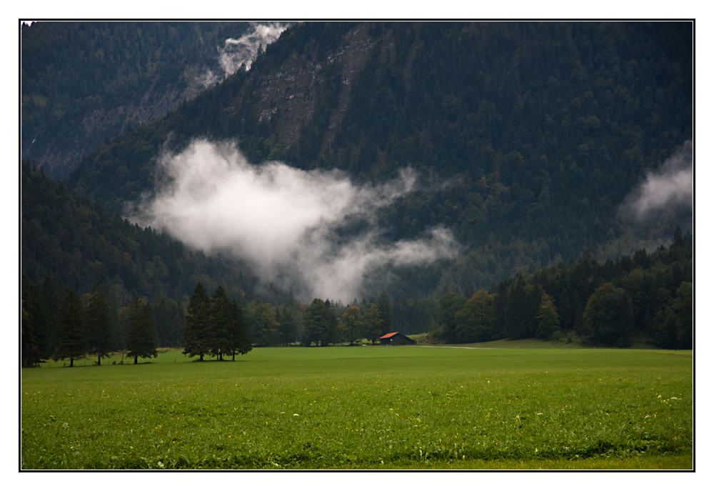 nach dem Regen