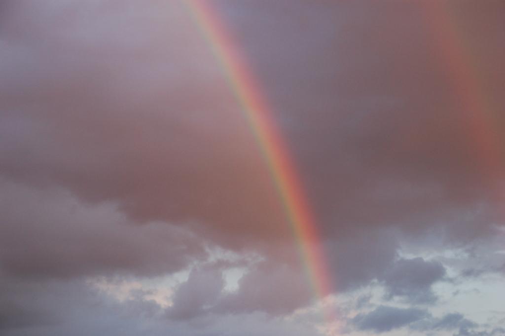 nach dem Regen folgt Sonne...