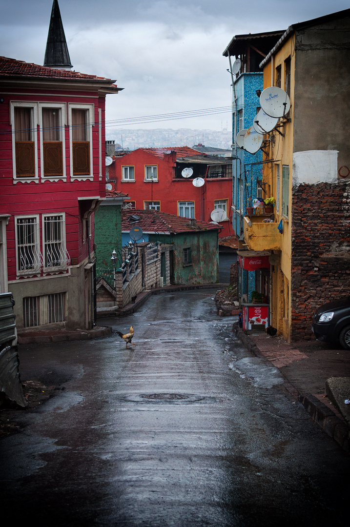 Nach dem Regen in Istanbul