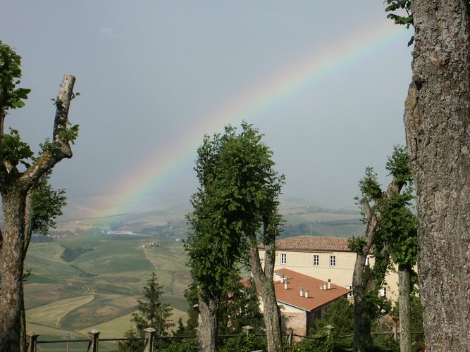 Nach dem Regen ..... in Montalcino