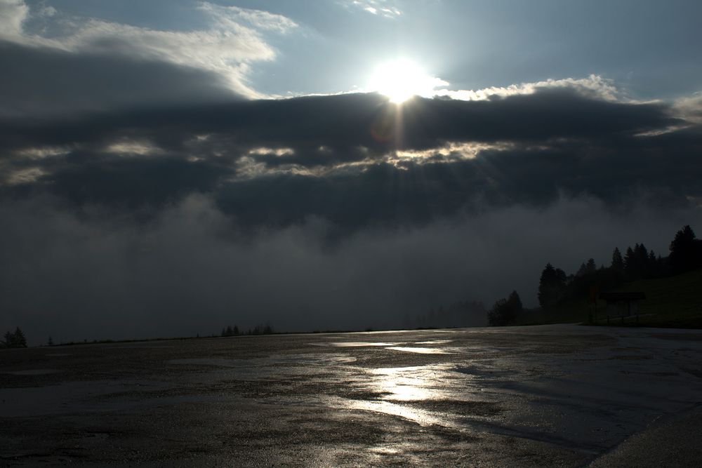 Nach dem Regen kommt der Sonnenschein