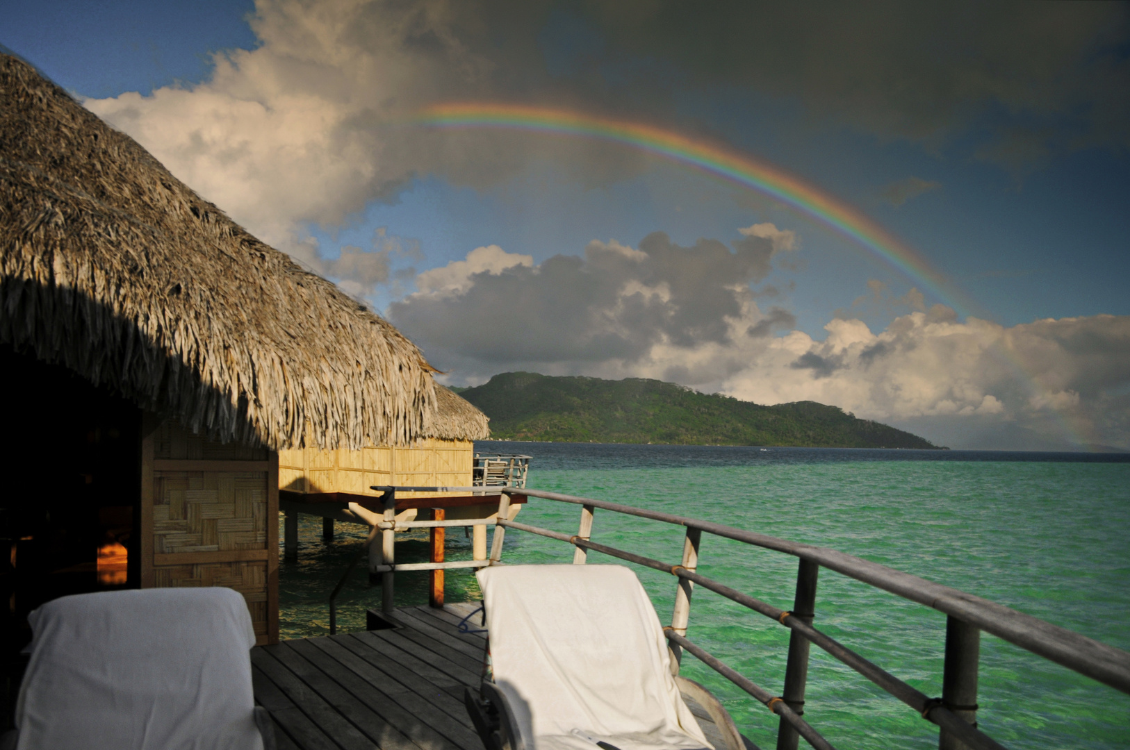 Nach dem Regen _ Tahiti Ozeanien - Tahaa