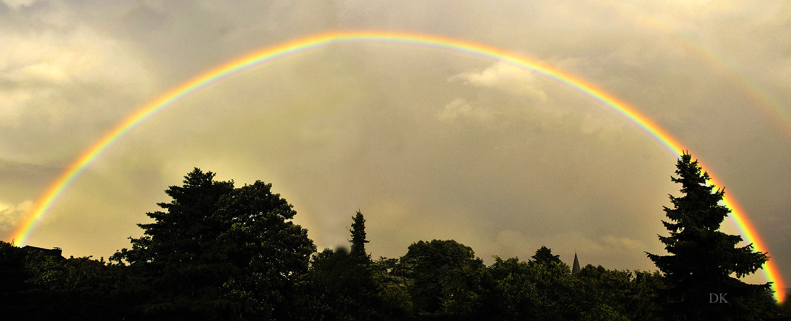 Nach dem Regenguss...