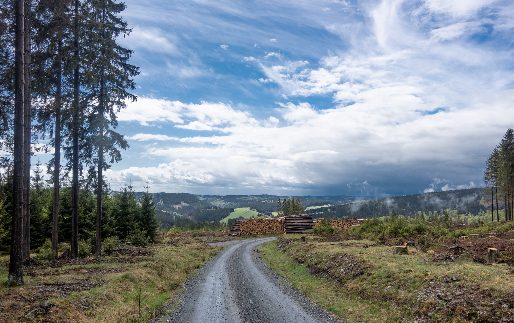 nach dem Regenguss