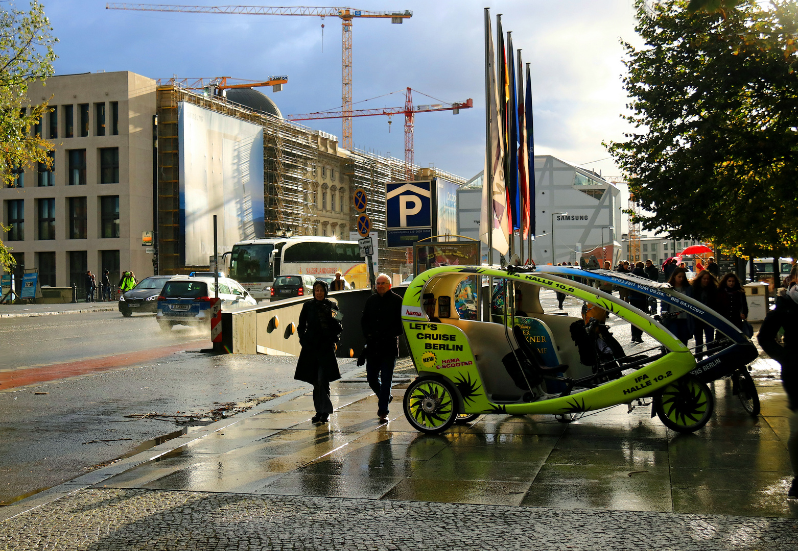 Nach dem Regenschauer