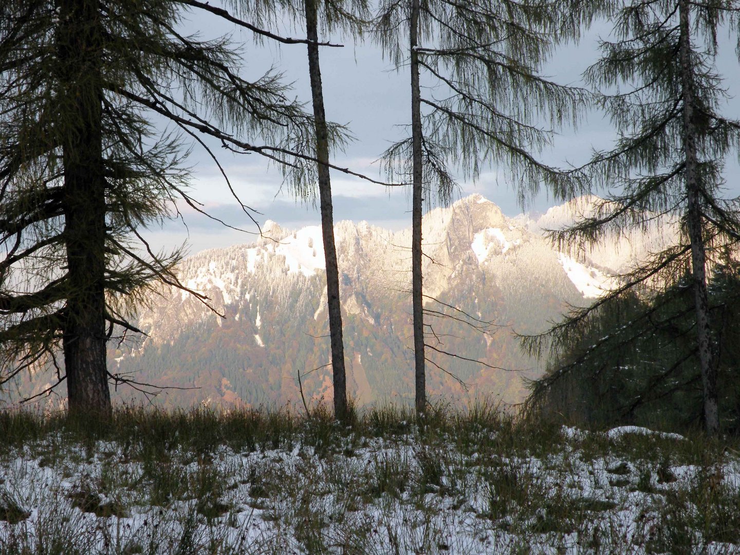 Nach dem Regn kam die Sonne.