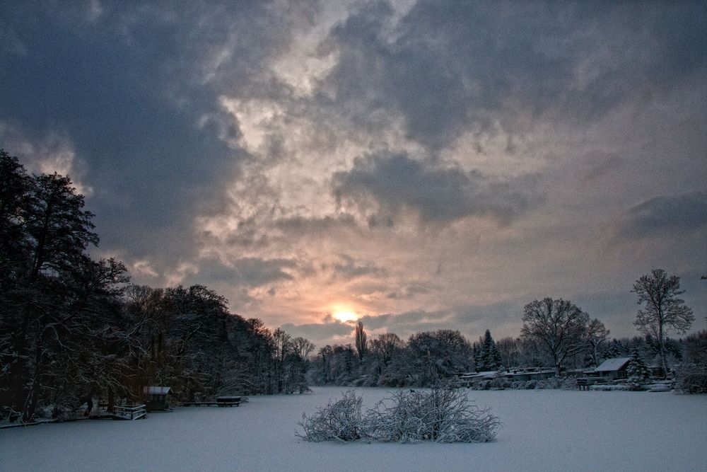 Nach dem Schneefall