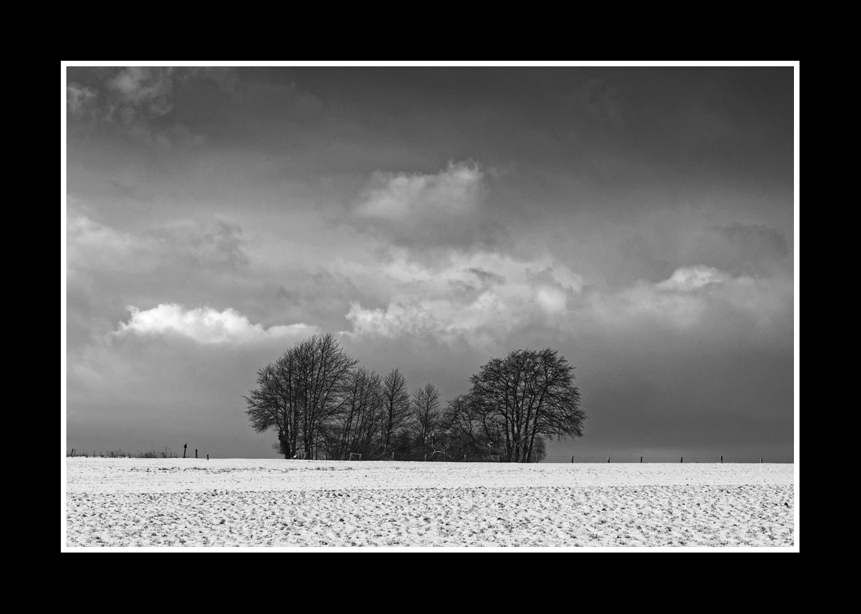 Nach dem Schneeschauer