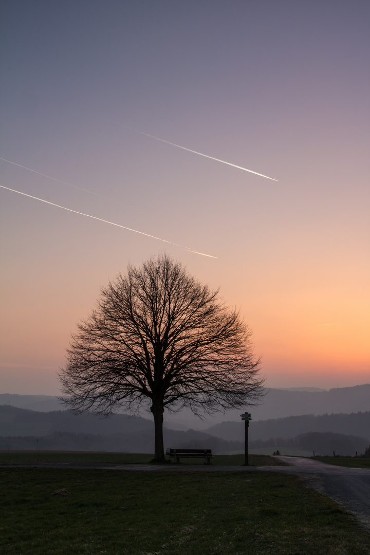 nach dem Sonnenuntergang