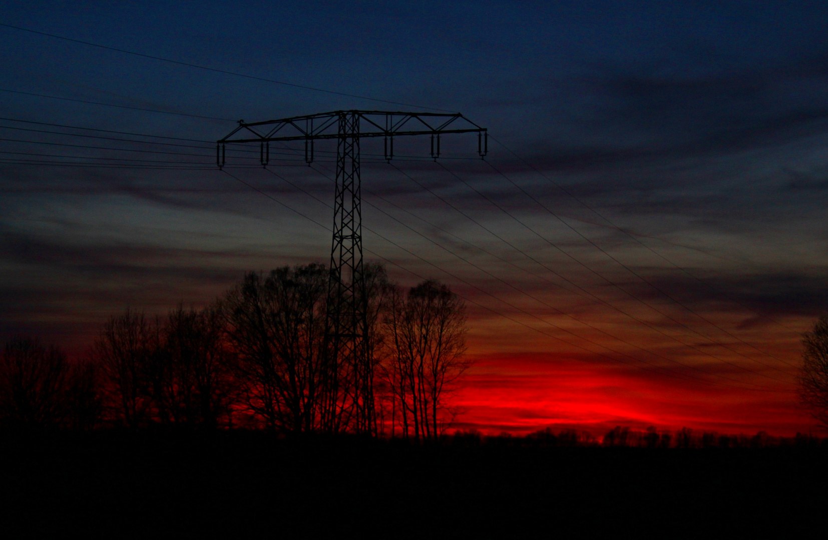 Nach dem Sonnenuntergang - Abendrot