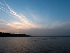 Nach dem Sonnenuntergang an der Müritz