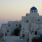 nach dem sonnenuntergang in oia - santorini