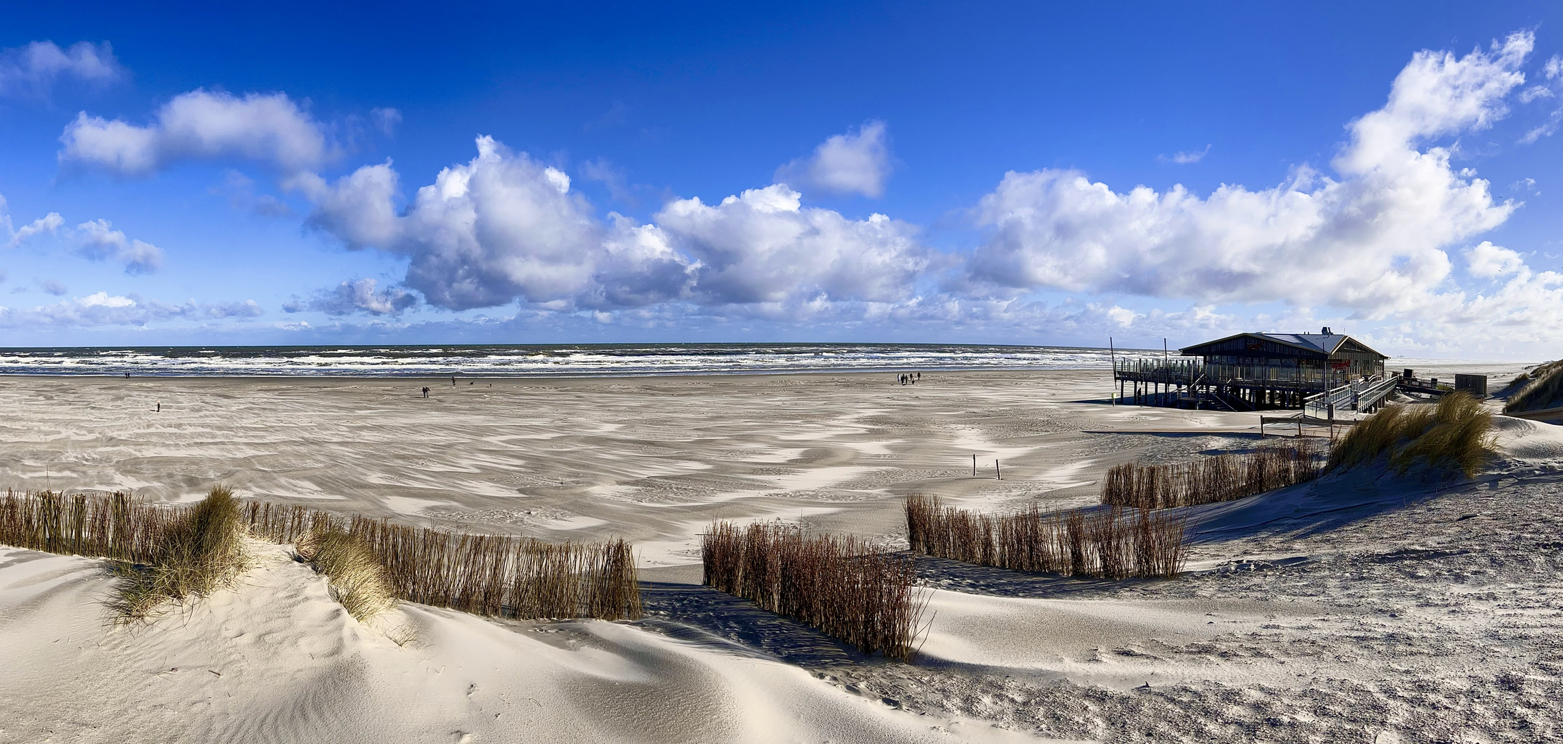 Nach dem Strandgang....