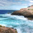 nach dem Sturm in der Bucht von Cala Ratjada