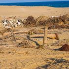 Nach dem Tsunami am Strand