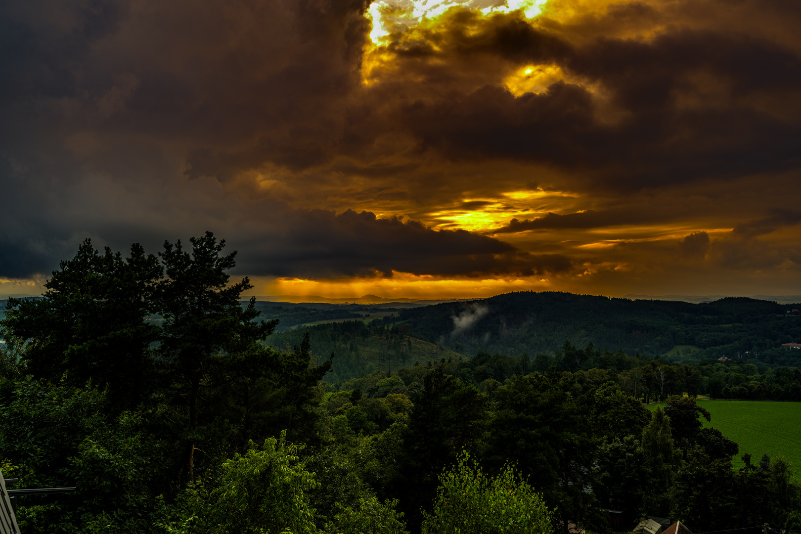 Nach dem Unwetter