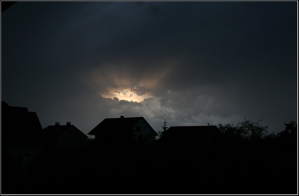 Nach dem Unwetter...