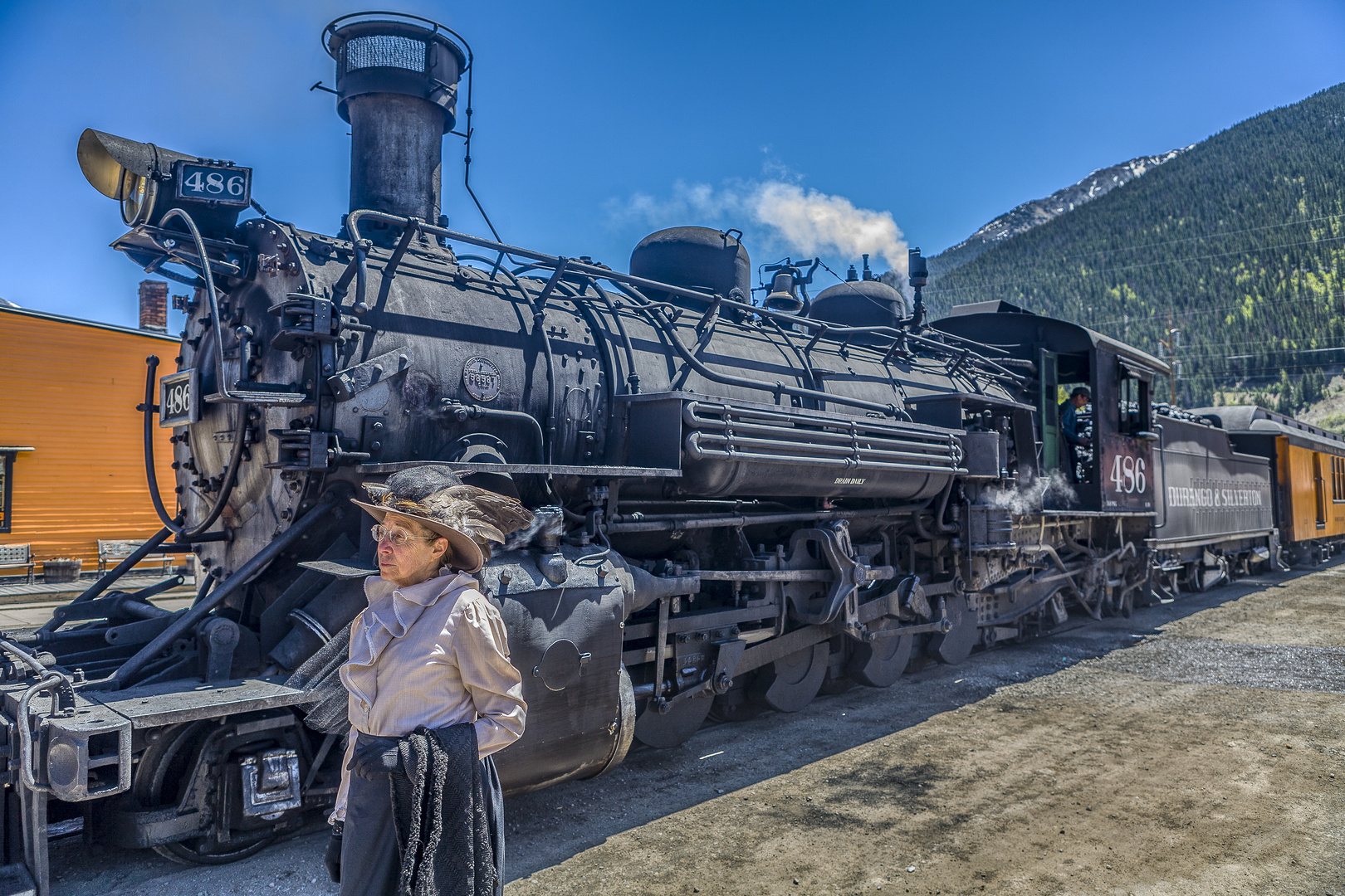 Nach der Ankunft in Silverton