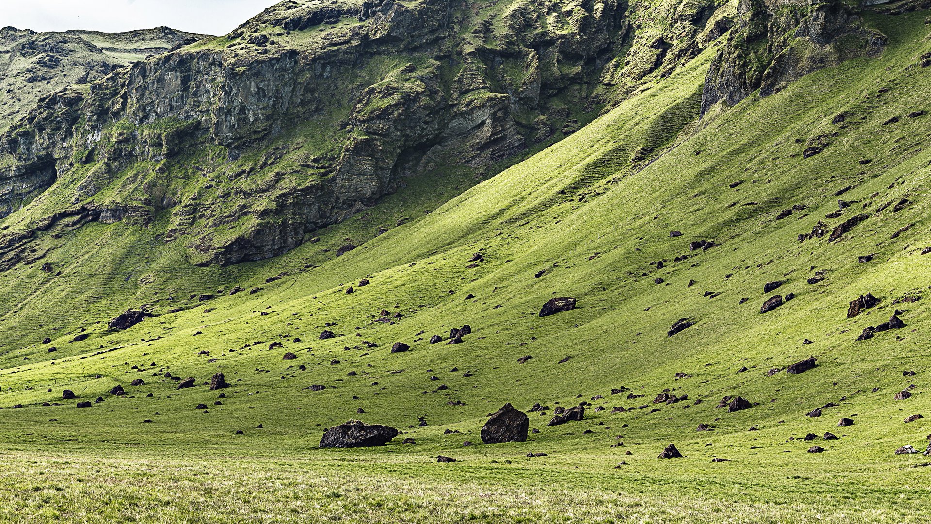 Nach der Eruption von Eyjafjallajökull auf Island