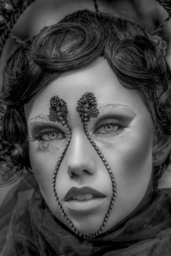 nach der Maske beim Fotograf......