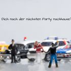 Nach der Party ist vor der Fahrt 