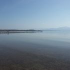 nach der Schneeschmelze am Chiemsee