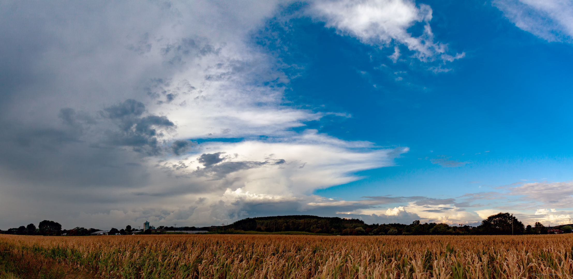 Nach der Sonne kam der Regen...