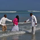 Nach der Taufe (eiskalt) im Ocean, Südafrika