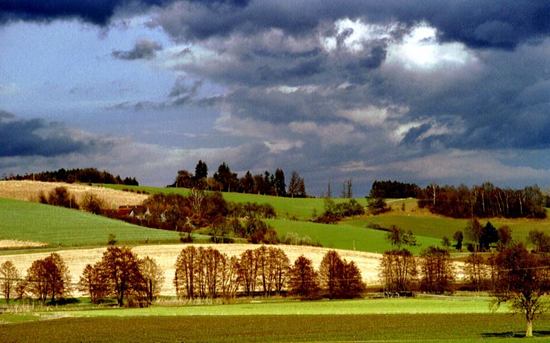 Nach einem gewaltigen Gewitter